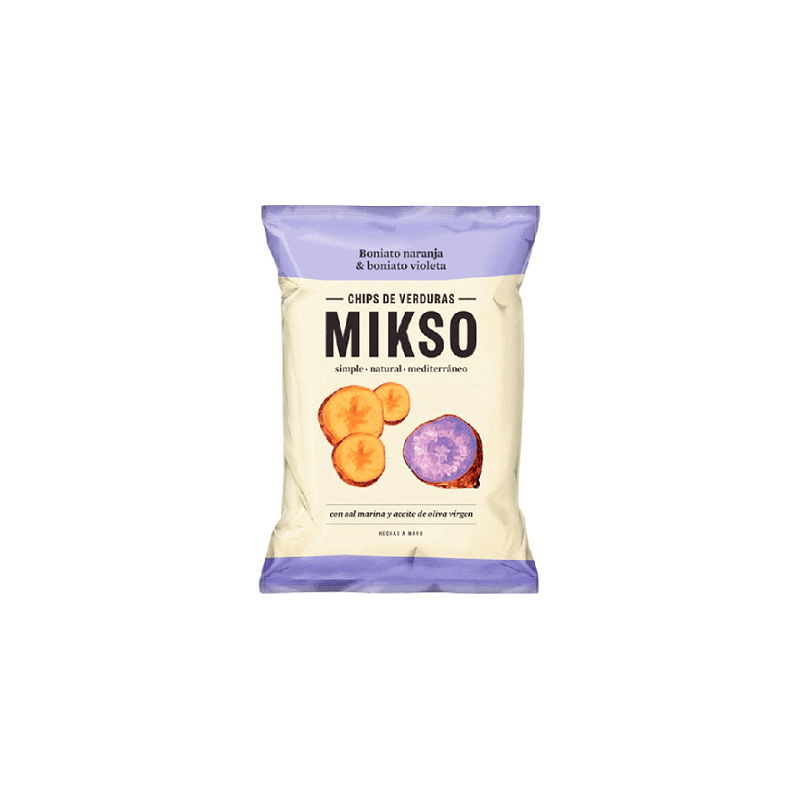 Encuentra Chips mikso boniato/nar/violeta 85gr en oferta en OKSUPER.ES