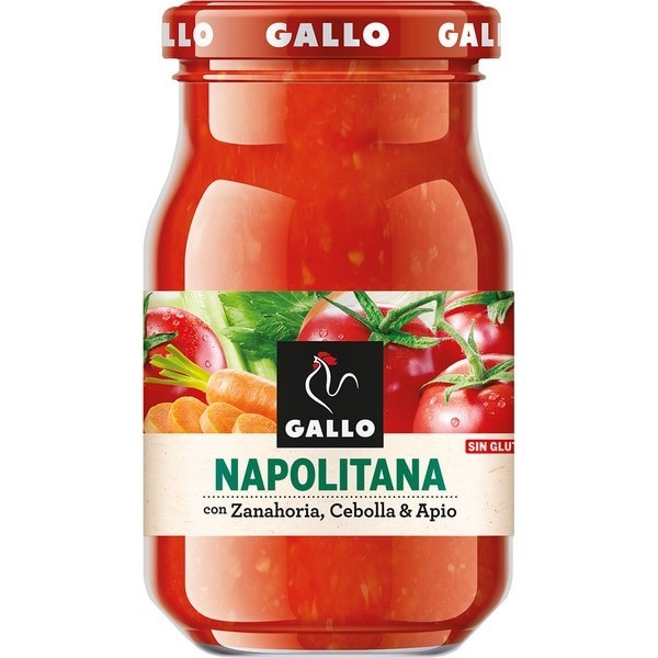 Consigue Salsa Gallo napolitana 230g al precio más bajo en OKSUPER.ES