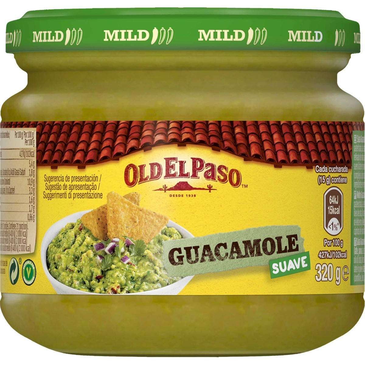 Compra Salsa old el paso guacamole 195g disponible ahora en OKSUPER.ES