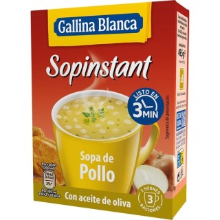 Obtén Sopistant sopa pollo gallina blanca al mejor precio en