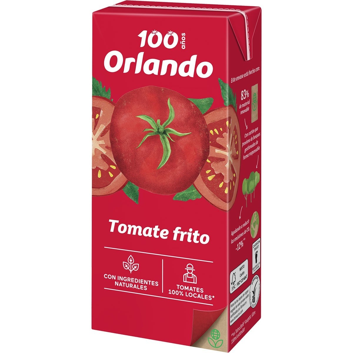 Adquiere Tomate orlando frito brik 350gr en oferta en OKSUPER.ES