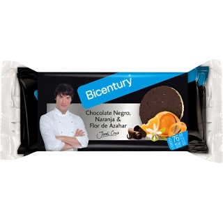 Encuentra Tortita bicentury choco naranja 132g disponible ahora en