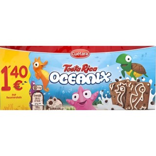 Consigue Tosta rica oceanix 160gr en oferta en OKSUPER.ES