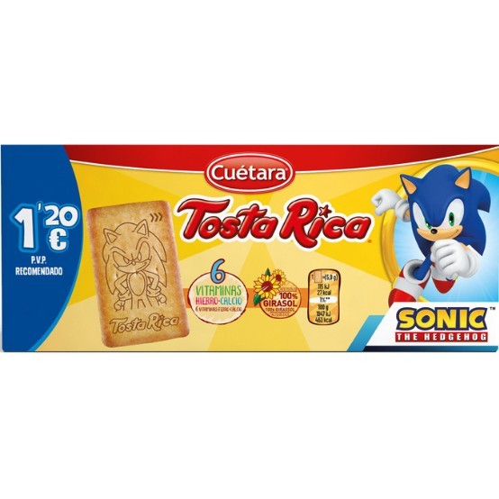 Descubre Tosta rica 190gr al mejor precio en OKSUPER.ES