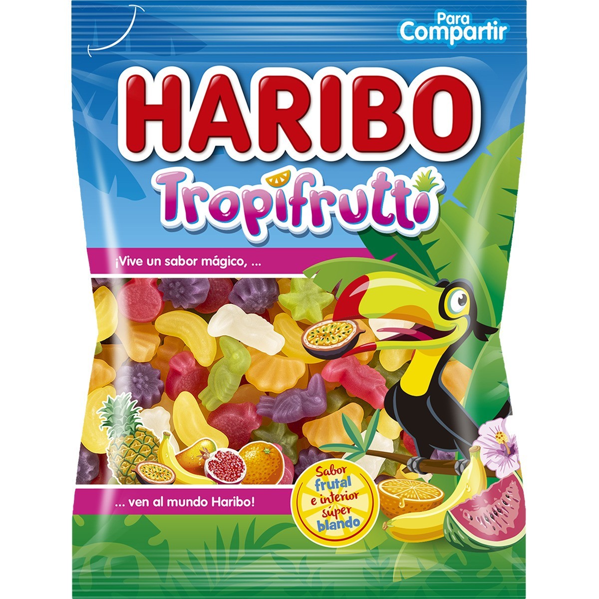 Adquiere Tropifrutti Haribo 100gr al mejor precio en OKSUPER.ES