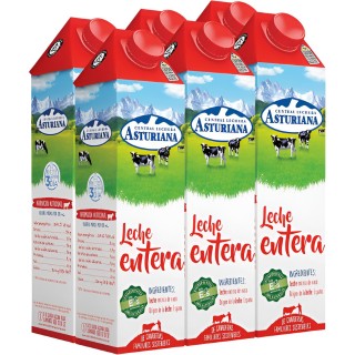 Encuentra Leche asturiana entera brik 1l 6u disponible ahora en