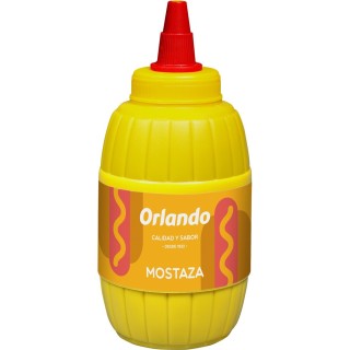 Adquiere Mostaza orlando barrilito 300gr al mejor precio en OKSUPER.ES