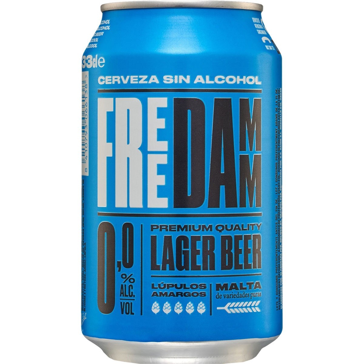 Consigue Cerveza free damm 0.0 lata 33cl al precio más bajo en