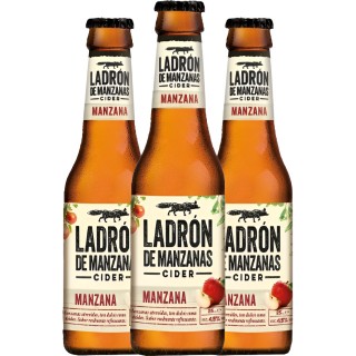 Obtén Sidra ladrón de manzanas 25cl 4.5º 6u al precio más bajo en