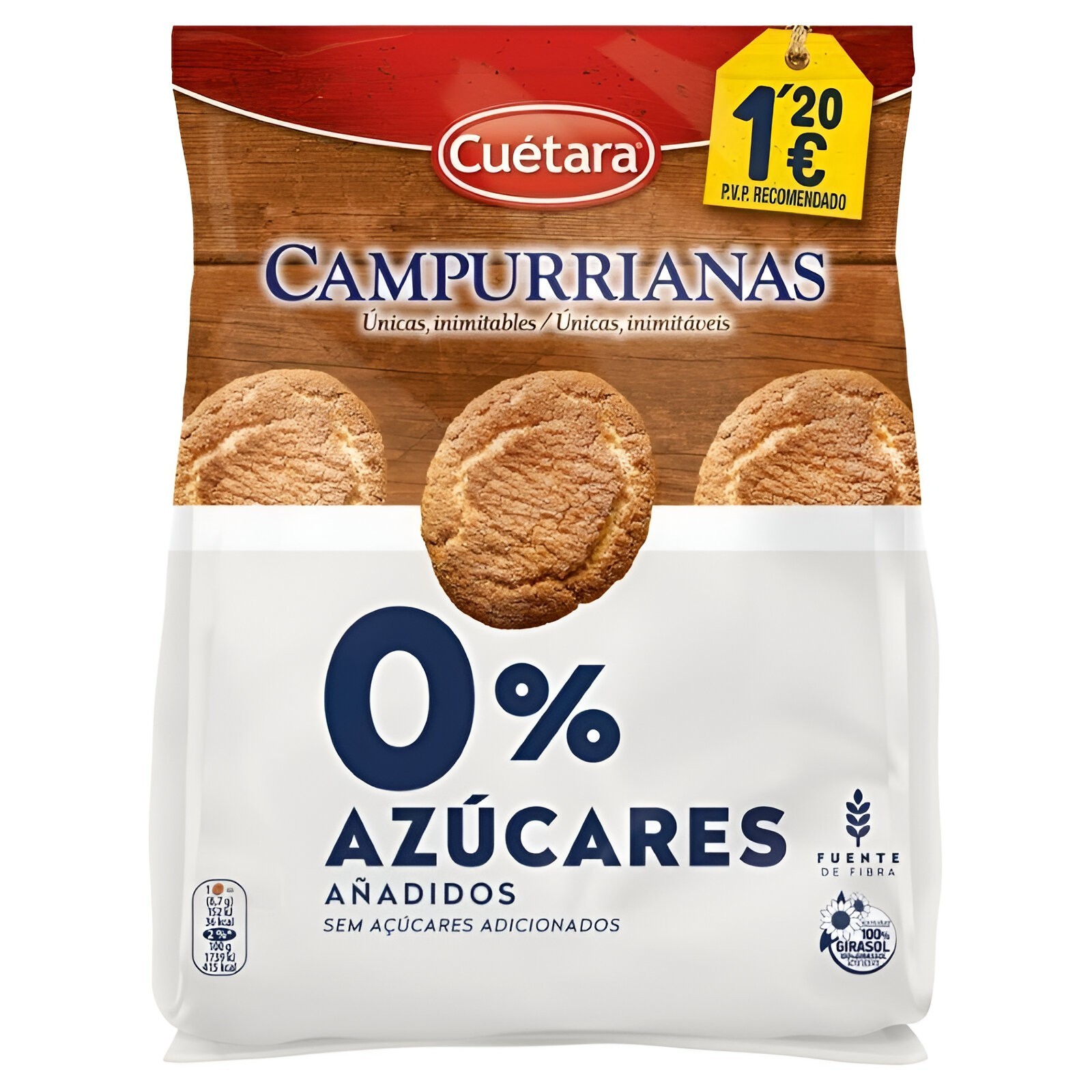 Consigue 0% mini campurrianas 150gr al precio más bajo en OKSUPER.ES