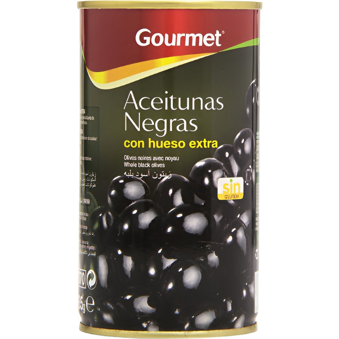 Consigue Aceituna Gourmet neg.185gr disponible ahora en OKSUPER.ES