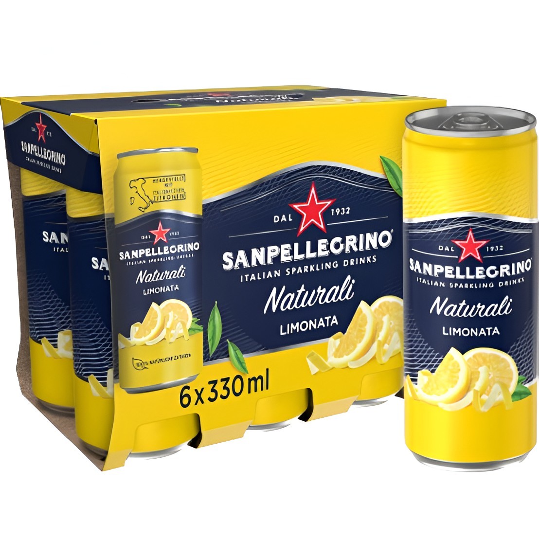 Consigue Agua san pellegrini c/gas limon 33cl 6u disponible ahora en