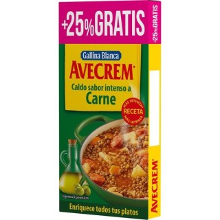 Obtén Avecrem sabor carne 10 pastillas 25% gratis al precio más bajo