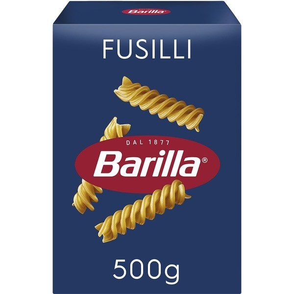 Adquiere Barilla fusilli 500gr (espiral) en oferta en OKSUPER.ES