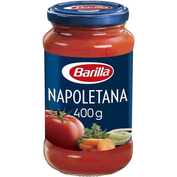 Obtén Barilla salsa napolitana 400gr en oferta en OKSUPER.ES