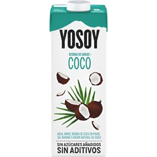 Encuentra Bebida yosoy coco arroz 1l al precio más bajo en OKSUPER.ES