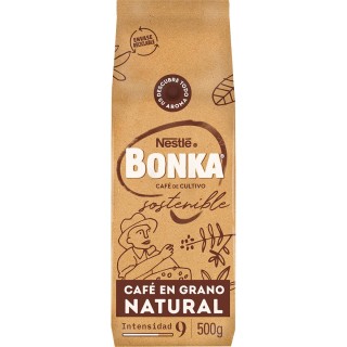 Obtén Cafe bonka grano natural 500gr al precio más bajo en OKSUPER.ES