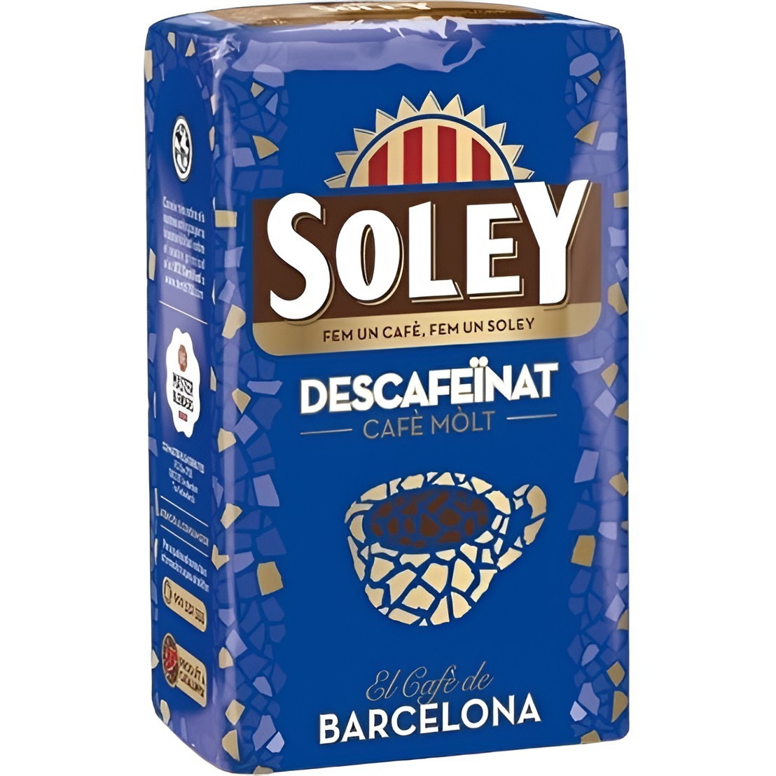 Descubre Cafe soley molido descafeinado 250gr en oferta en OKSUPER.ES