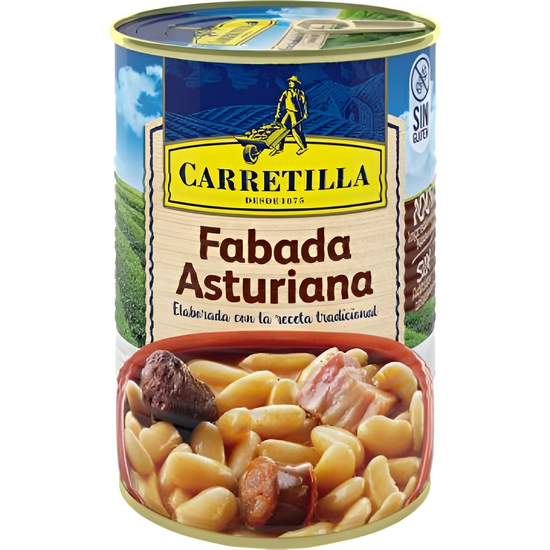 Consigue Carretilla fabada lata 435gr al precio más bajo en OKSUPER.ES