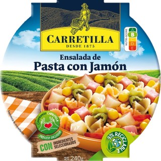 Descubre Carretilla pasta con jamon 240gr al precio más bajo en