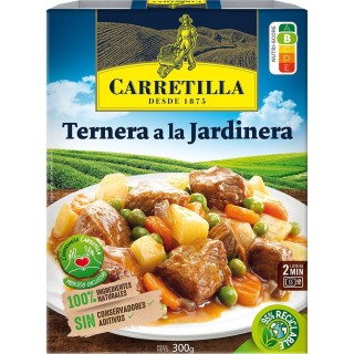 Consigue Carretilla ternera a la jardinera 300gr disponible ahora en