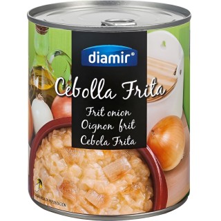 Obtén Cebolla frita aceite oliva 1/2 kg Diamir al mejor precio en