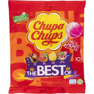 Obtén Chupa chups sabores 10u 120gr al mejor precio en OKSUPER.ES