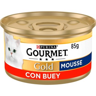 Adquiere Comida gato purina Gourmet gold buey 85gr al mejor precio en