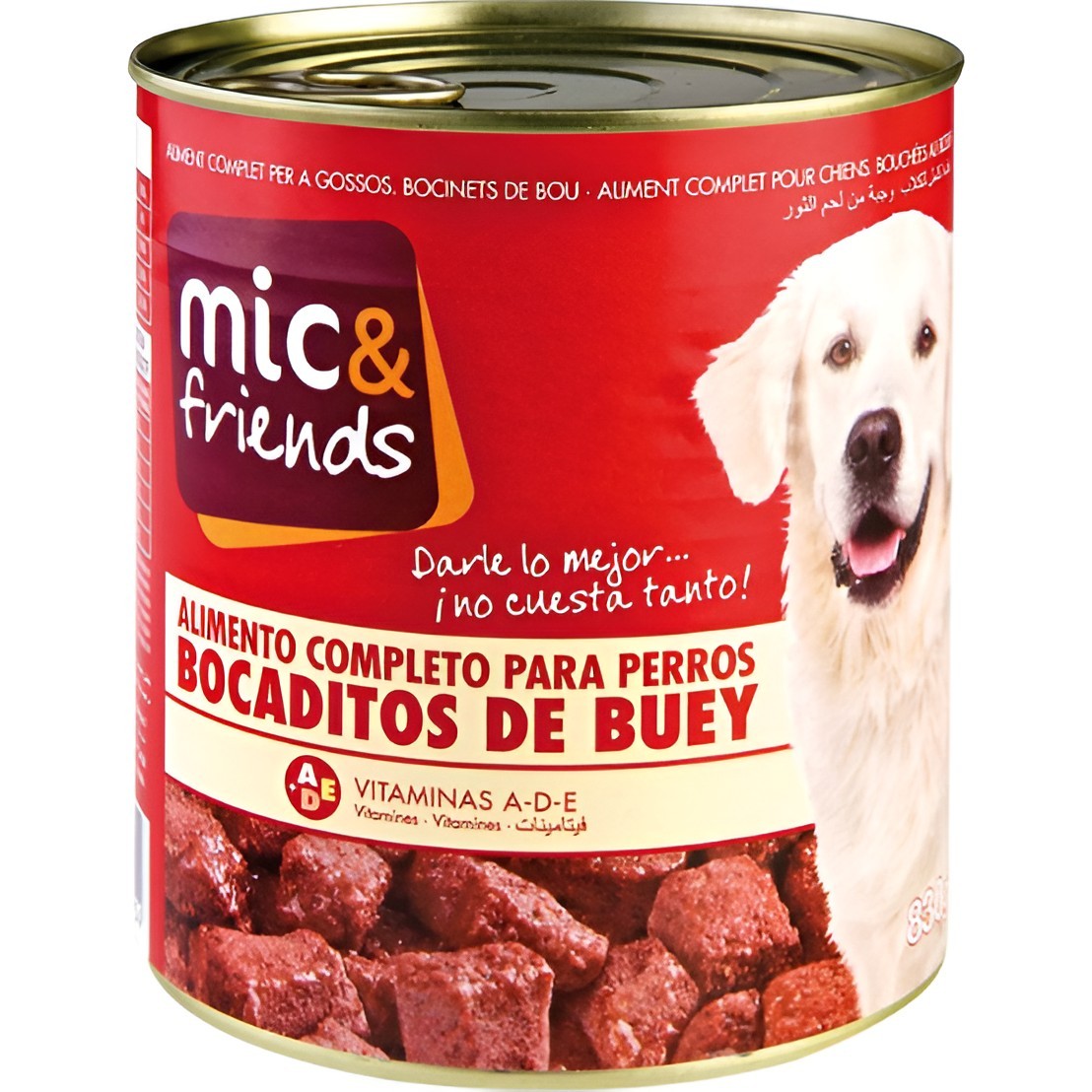 Encuentra Comida mic&friends perros buey 720gr en oferta en OKSUPER.ES