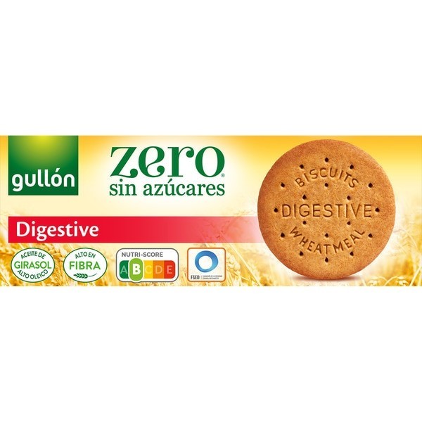 Compra Digetive zero gullón 400gr al mejor precio en OKSUPER.ES