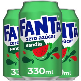 Adquiere Fanta sandia lata 33cl 8u en oferta en OKSUPER.ES