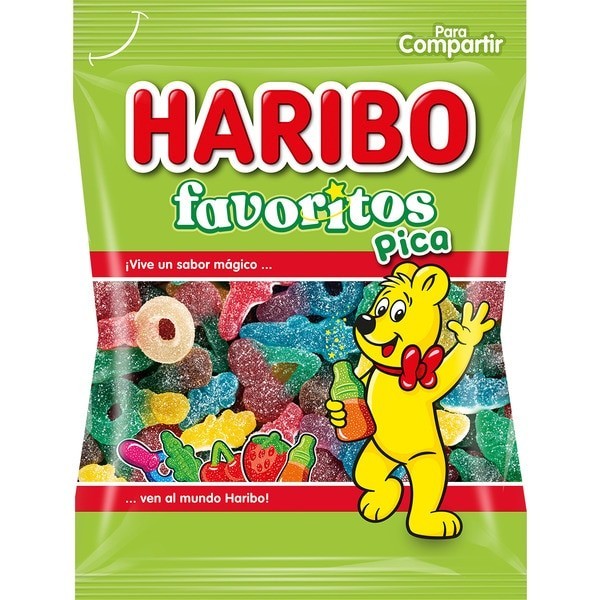 Obtén Favorito pica Haribo 90gr al precio más bajo en OKSUPER.ES