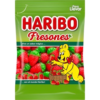 Encuentra Fresones Haribo 100gr al precio más bajo en OKSUPER.ES