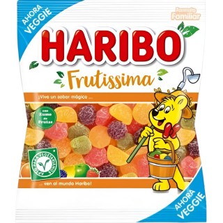 Obtén Frutíssima veggie Haribo 100gr al precio más bajo en OKSUPER.ES