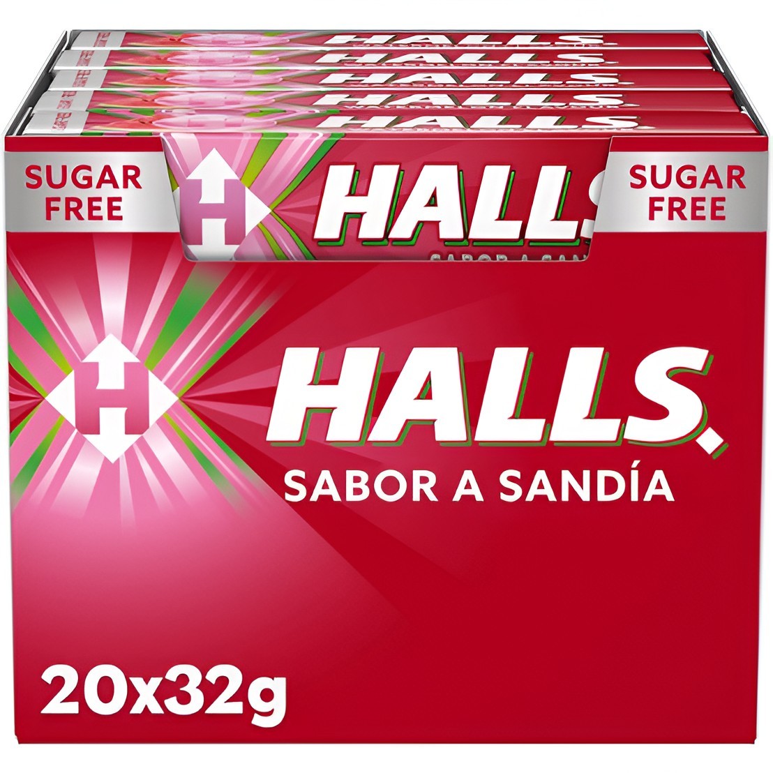 Encuentra Halls sandia 20u al mejor precio en OKSUPER.ES