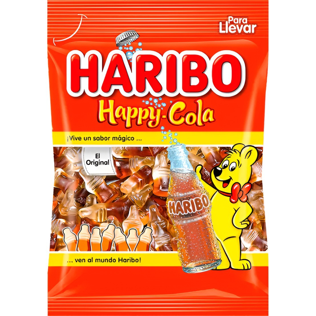 Adquiere Happy cola Haribo 100gr al precio más bajo en OKSUPER.ES