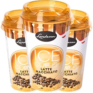 Obtén Landessa ice coffee latte macchiato 230ml 10u disponible ahora