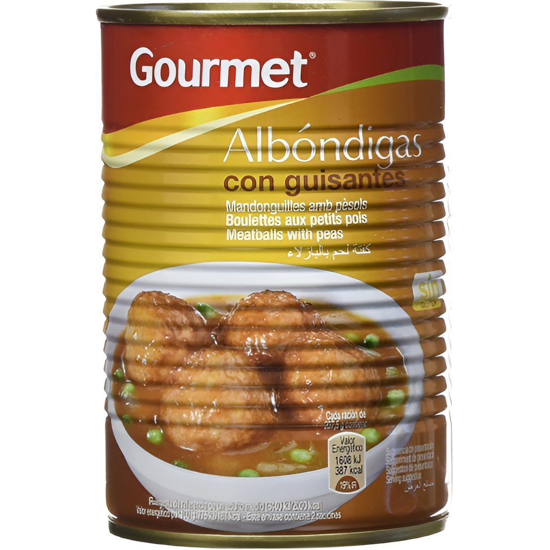 Compra Albóndigas Gourmet con guisantes 415g disponible ahora en