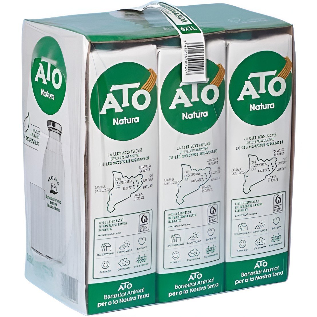 Adquiere Leche ato semidesnatada brik 1l 6u disponible ahora en