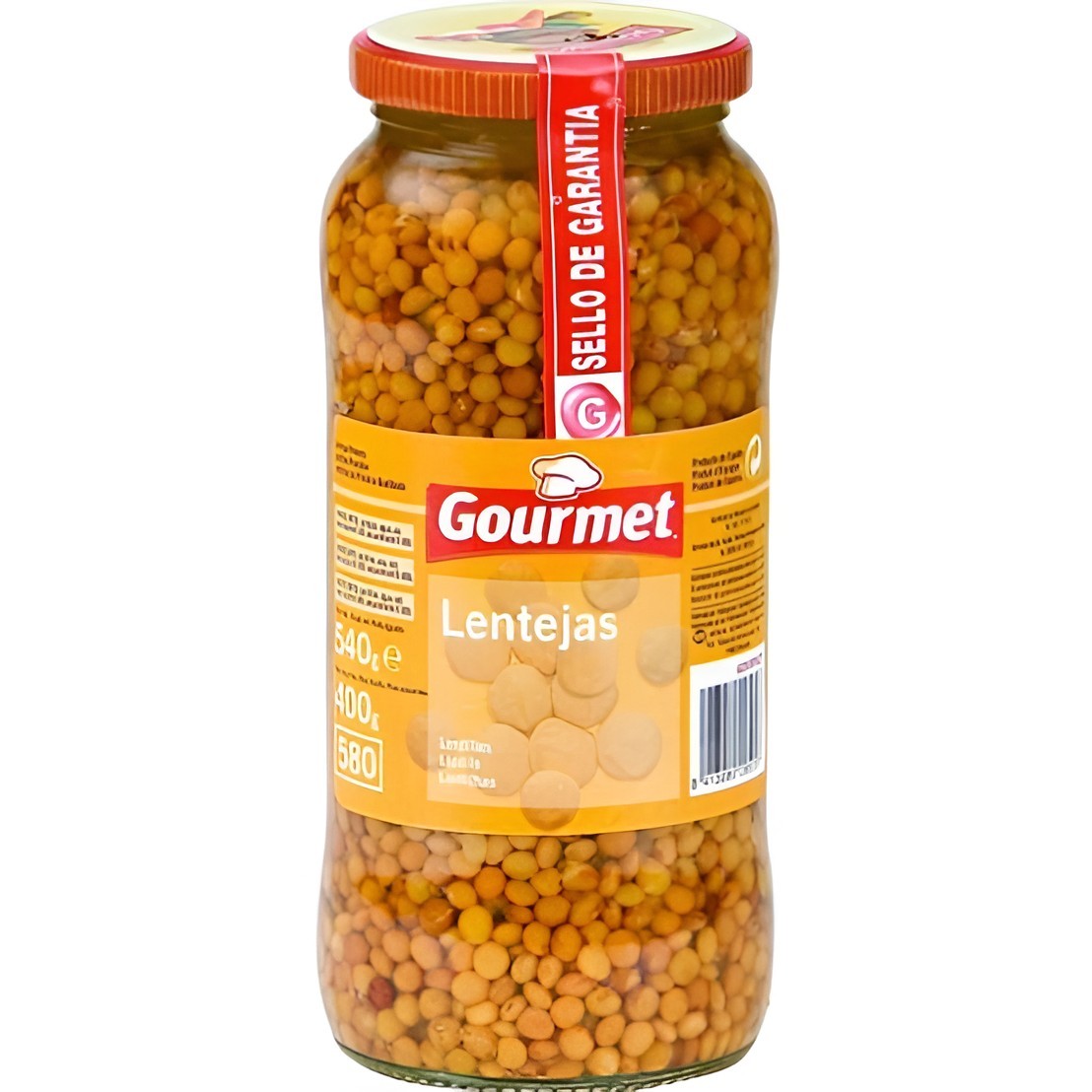 Encuentra Lentejas Gourmet cocidas pardinas 540gr en oferta en