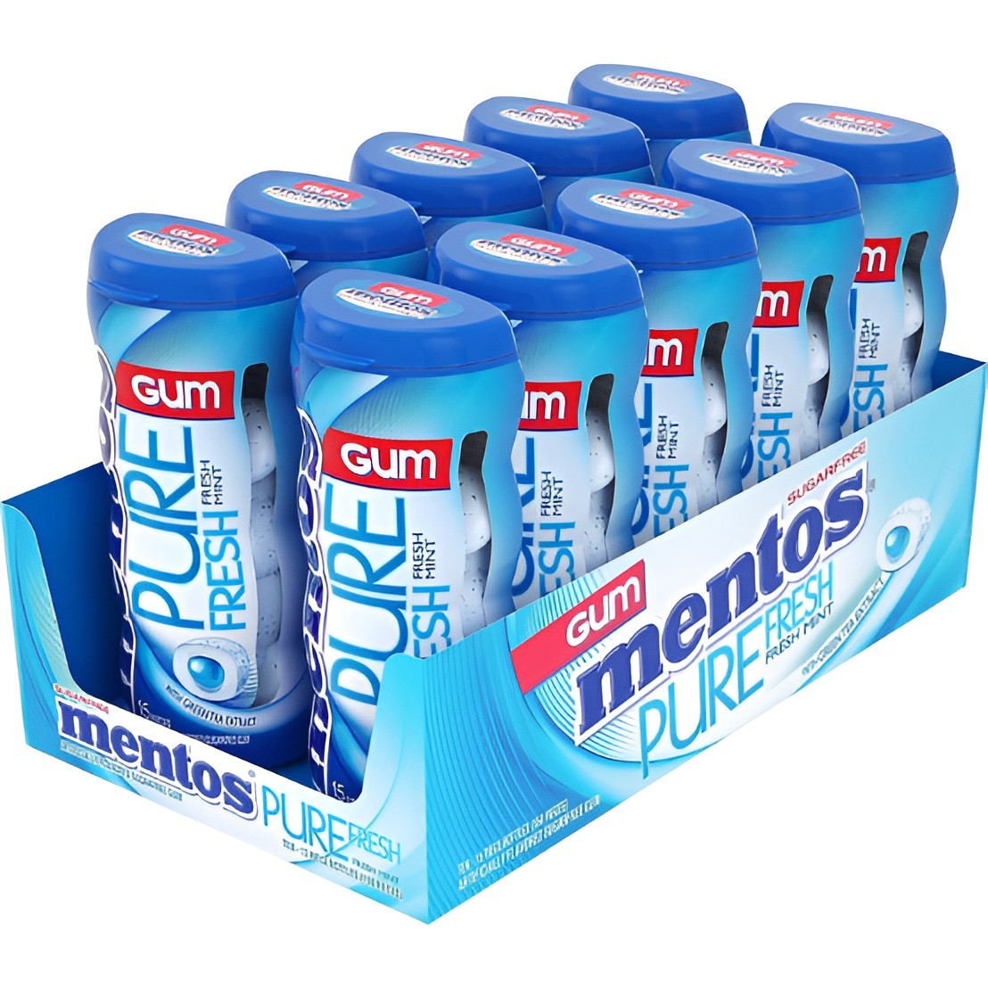 Encuentra Mentos gum fresh mint 10u al precio más bajo en OKSUPER.ES