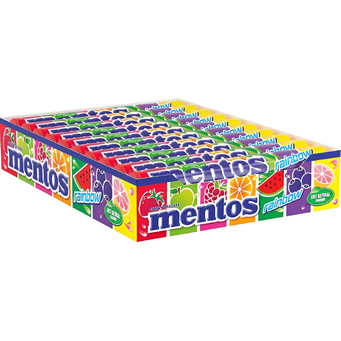 Descubre Mentos rainbow 20u al mejor precio en OKSUPER.ES