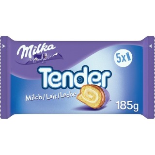 Descubre Milka tender leche 185gr en oferta en OKSUPER.ES