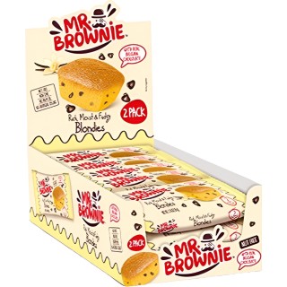 Obtén Mr. brownie blanco 50gr 2packs 12u al mejor precio en OKSUPER.ES