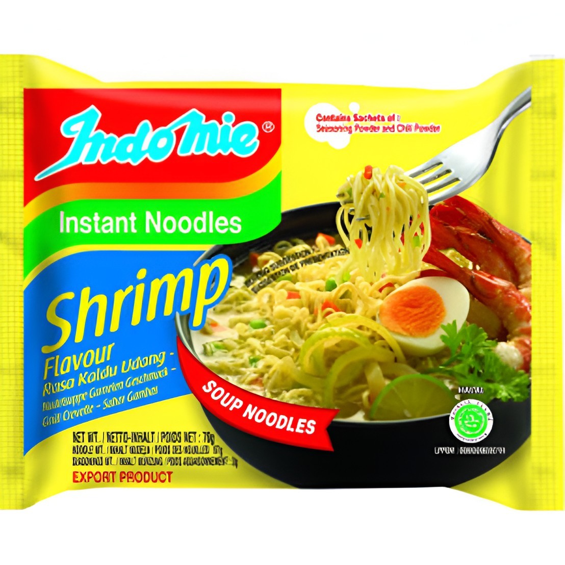 Consigue Noodles indomie gamba 70gr al mejor precio en OKSUPER.ES