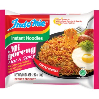 Descubre Noodles indomie mi goreng hot&spicy 80gr al mejor precio en