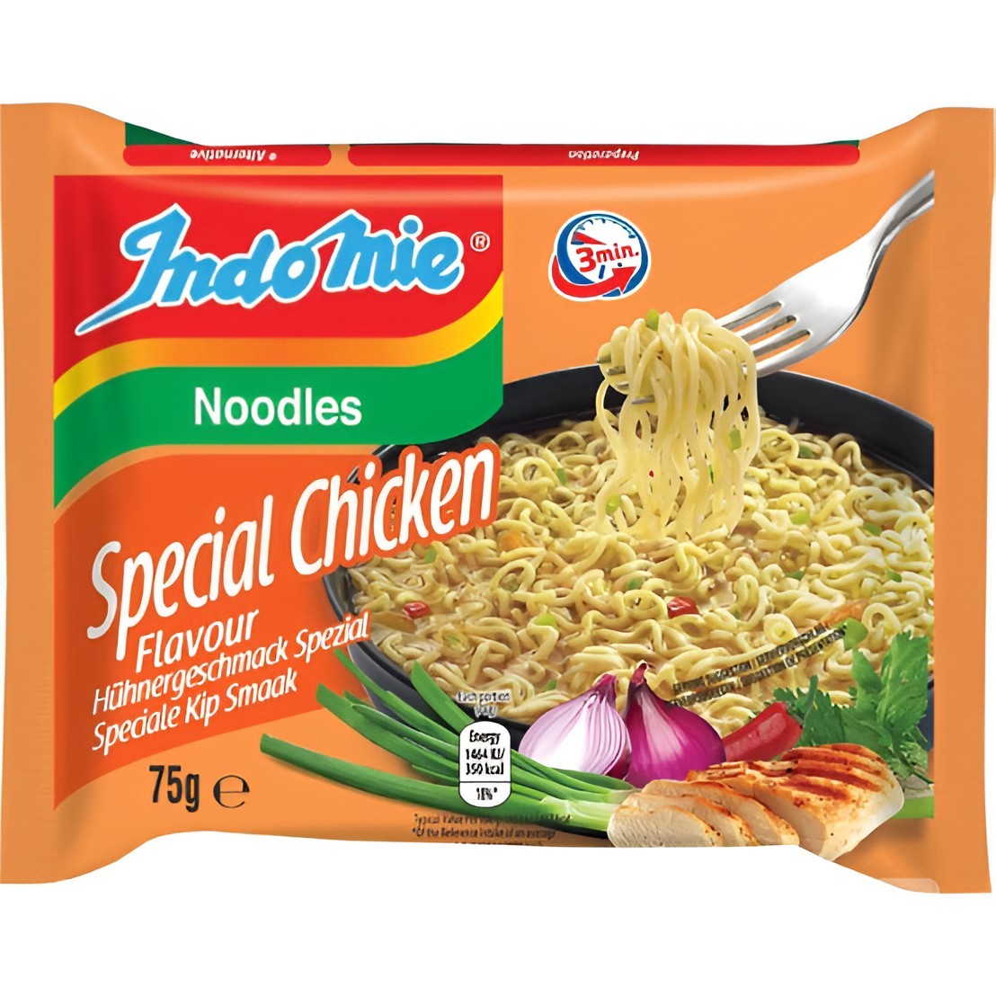 Encuentra Noodles indomie pollo especial 75gr disponible ahora en