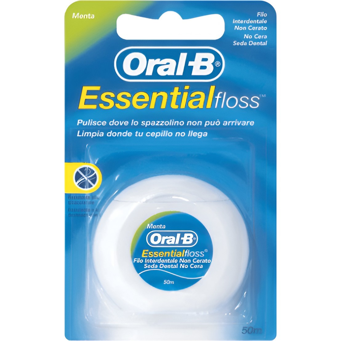 Consigue Oral-b seda dental essential cera y menta 50m al mejor