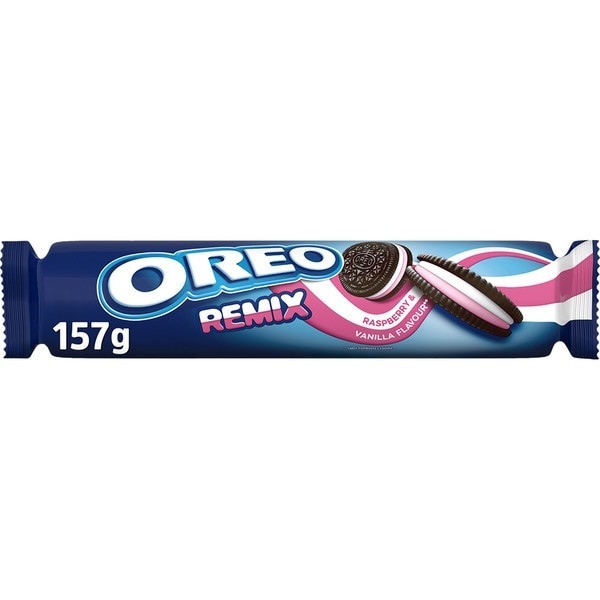 Adquiere Oreo rodillo remix 157gr frambuesa&vainilla al mejor precio