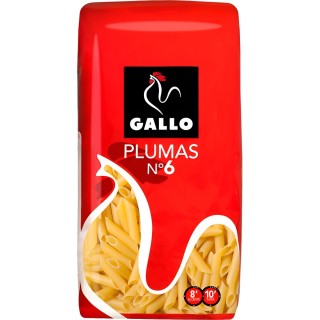 Descubre Pasta Gallo pluma n.6 450gr al precio más bajo en OKSUPER.ES